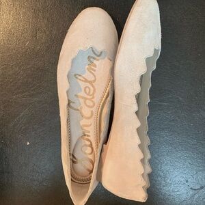 NWOT SAM EDELMAN SUEDE BALLET STYLE FLAT SHOES 8 1/2